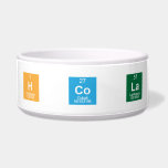 C H Co La Te  Pet Bowls
