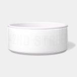 42nd STREET  Pet Bowls