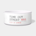 Time out Street  Pet Bowls