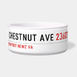  Chestnut Ave  Pet Bowls