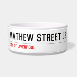 Mathew street  Pet Bowls