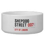 Shepooo Street  Pet Bowls