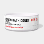 Gordon Bath Court   Pet Bowls