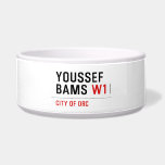 Youssef Bams  Pet Bowls