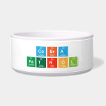 Cobra
 Patrol  Pet Bowls