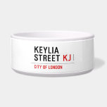 Keylia Street  Pet Bowls