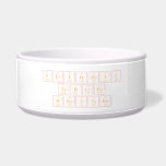 Periodic
 Table
 Writer  Pet Bowls