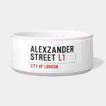 alexzander Street  Pet Bowls