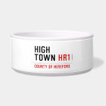 HIGH TOWN  Pet Bowls
