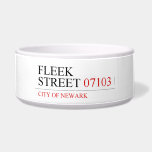 Fleek Street  Pet Bowls