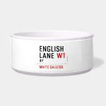 English Lane  Pet Bowls