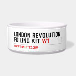 London revolution foiling Kit  Pet Bowls