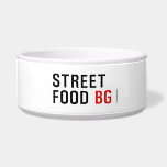 Street Food  Pet Bowls