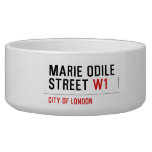 Marie Odile  Street  Pet Bowls