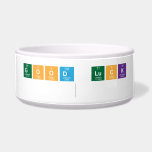 good luck
   Pet Bowls