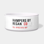 HAMPERS BY REGAN   Pet Bowls