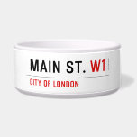 Main St.  Pet Bowls