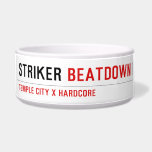 STRIKER  Pet Bowls