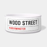 Wood Street  Pet Bowls