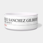 tyrique sanchez gilbert   Pet Bowls