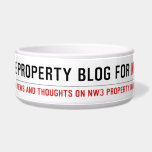 the property blog for  Pet Bowls