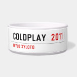 COLDPLAY   Pet Bowls