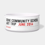 Dene community school art trip   Pet Bowls