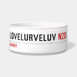 Lovelurveluv  Pet Bowls