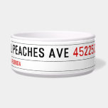 CAROL PEACHES AVE  Pet Bowls