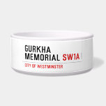 gurkha memorial  Pet Bowls