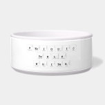 Periodic
 Table
 Writer  Pet Bowls