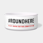 #roundhere  Pet Bowls