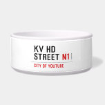 KV HD Street  Pet Bowls