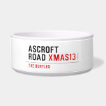 ASCROFT ROAD  Pet Bowls