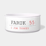 FARUK  Pet Bowls