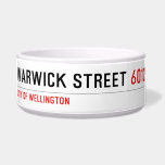 Warwick Street  Pet Bowls