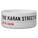 The Karan street  Pet Bowls