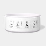 Geeky  Pet Bowls