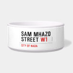 Sam Mhazo Street  Pet Bowls