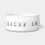 Think like a proton and stay positive  Pet Bowls