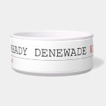Khady denewade  Pet Bowls