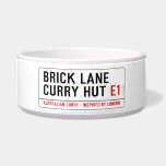 Brick Lane  Curry Hut  Pet Bowls
