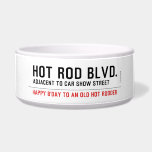 Hot Rod Blvd.  Pet Bowls