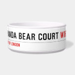 PANDA BEAR COURT  Pet Bowls