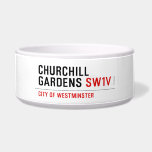 churchill gardens  Pet Bowls