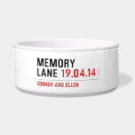 MEMORY LANE  Pet Bowls
