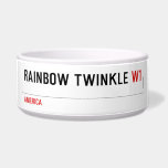 rainbow twinkle  Pet Bowls
