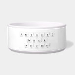 Periodic
 Table
 Writer  Pet Bowls