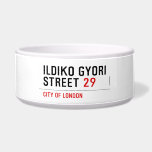 Ildiko Gyori Street  Pet Bowls
