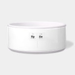 NPHS
   Pet Bowls